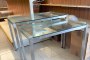 N. 2 Tables with Metal Base 1