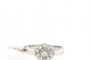 Bague Or Blanc 18 Carats - Diamants 0,08 ct - 0,12 ct - 0,86 ct 3