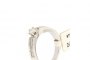 18 Carat White Gold Ring - Diamond 0.27 ct - Diamonds 0.22 ct 2