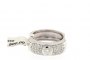 Bague Or Blanc 18 Carats - Diamants 2