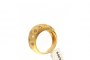 Anillo de Oro Amarillo 18 Quilates - Diamantes Blancos y Brawn 2