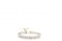 18 Carat White Gold Ring - Diamonds 0.17 ct 3