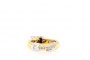 Anillo de Oro Blanco y Oro Amarillo 18 Quilates - Diamantes 1