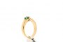 18 Carat Yellow Gold Ring - Emerald 2