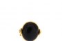 Bague Or 18 Carats - Pierres Onyx et Opale 5