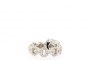 Bague Or Blanc 18 Carats - Diamants 0,35 ct 3