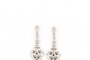 18 Carat White Gold Earrings - Diamonds 0.54 ct 2
