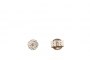 18 Carat Gold Earrings- Diamonds - Pearls 1