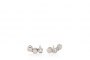 Pendientes Oro Blanco 18 Quilates - Diamantes 2