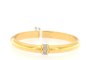 18 Carat Yellow Gold Bracelet - Diamonds 1