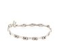 Pulsera Oro Blanco 18 Quilates - Diamantes 0,24 ct 1