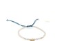 Pulsera Oro Blanco 18 Quilates - Calcedonia 1