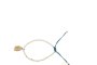 Pulsera Oro Blanco 18 Quilates - Calcedonia 2