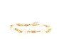 Pulsera Oro 18 Quilates  y Perlas 1