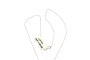 Cadena con Colgante Diamante Oro Blanco - 0,32 ct 1