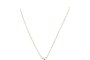 Collier Cruz Or Blanc avec Pendentif - Diamants 0.04 ct 2