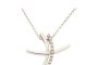 Necklace with Pendant - White Gold - Diamonds 0.3 ct 2