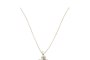 Collier avec Pendentif - Mariposa Or Blanc - Diamants 0.13 ct 1