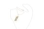 Collier avec Pendentif - Mariposa Or Blanc - Diamants 0.13 ct 2