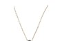 Necklace with Pendant - White Gold - Diamonds - Onyx 2