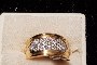 Anello Oro Giallo 18 Carati - Diamanti 1