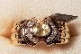 Δαχτυλίδι Χρυσό Κίτρινο 18 Καράτια - Διαμάντια - Κίτρινο Σάπφειρο 1