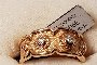 Anello Oro Giallo 18 Carati - Diamanti 1