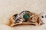 Anello Oro Giallo 18 Carati - Smeraldo 1