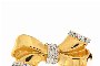Spilla Oro Giallo 18 Carati - Diamanti 0,35 ct 1