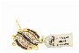 Gold Necklace Clasp 18 Carat - Diamonds - Sapphires 1