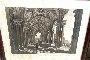 Gravure Portico van het Paleis van Villa Albani, Castelbarco - Bloemen op Papier 3