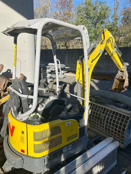 Sollevatore Telescopico Wacker Neuson TH412 - Miniescavatore Neuson EZ17