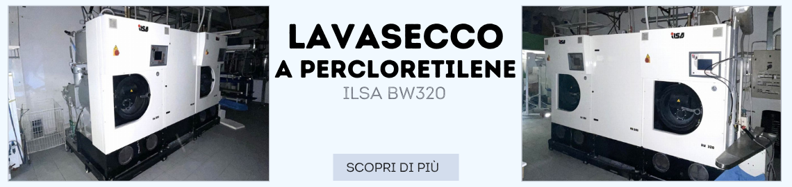 Lavasecco a Percloretilene Ilsa BW320