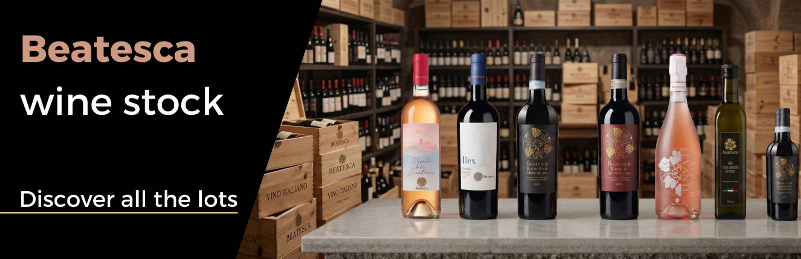 Beatesca palackos borárverés: -
bsp;Rosso és Brunello di Montalcino - 14/2026. sz. bírósági felszámolás - Firenzei Bíróság - 3. értékesítés